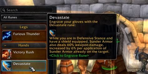 Devastate Rune: Breaking Through Defenses for Maximum Damage